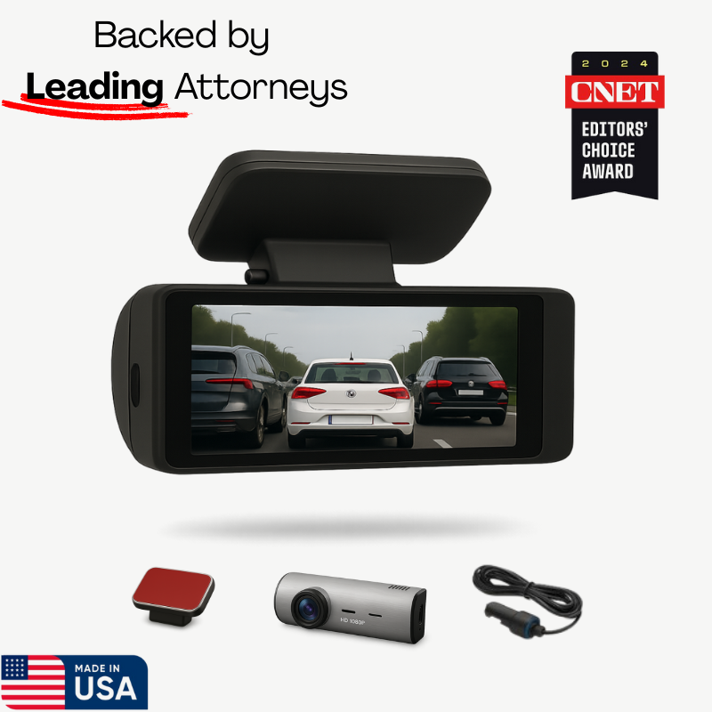 enesy™ - Trusted Dash Cam with Night Vision & Legally Approved