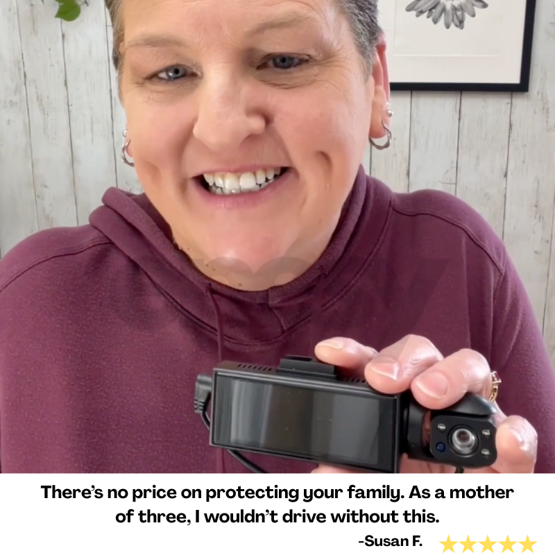 enesy™ - Trusted Dash Cam with Night Vision & Legally Approved